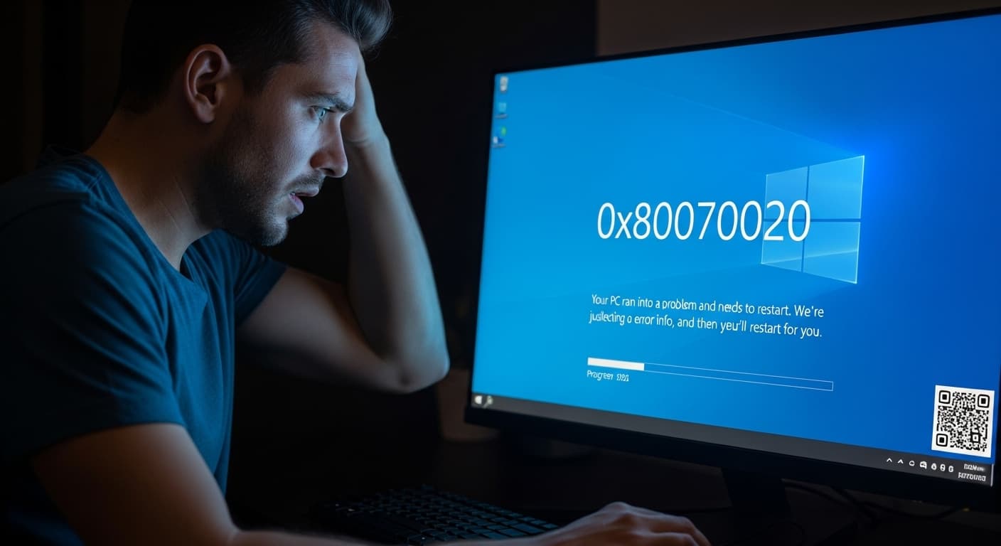 Windows 0x80070020 Error – How to Fix