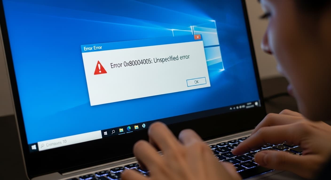 Error 0x80004005: How to Fix Windows 0x80004005