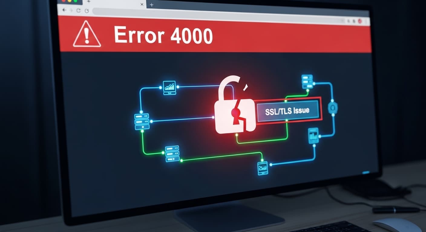 Error 4000: Network Connection Failed
