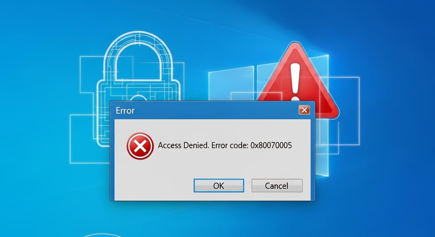 How to Fix Windows 0x80070005