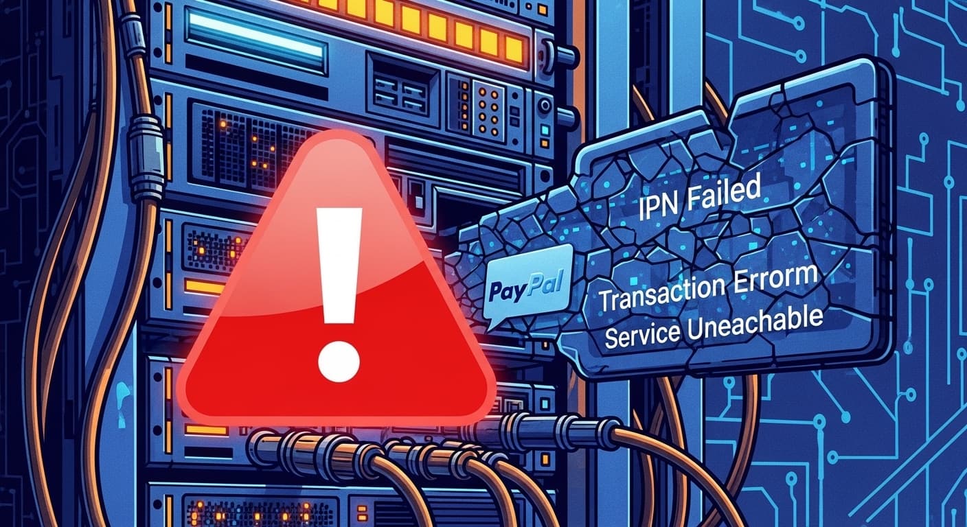 PayPal IPN Error: Instant Payment Notification Failure