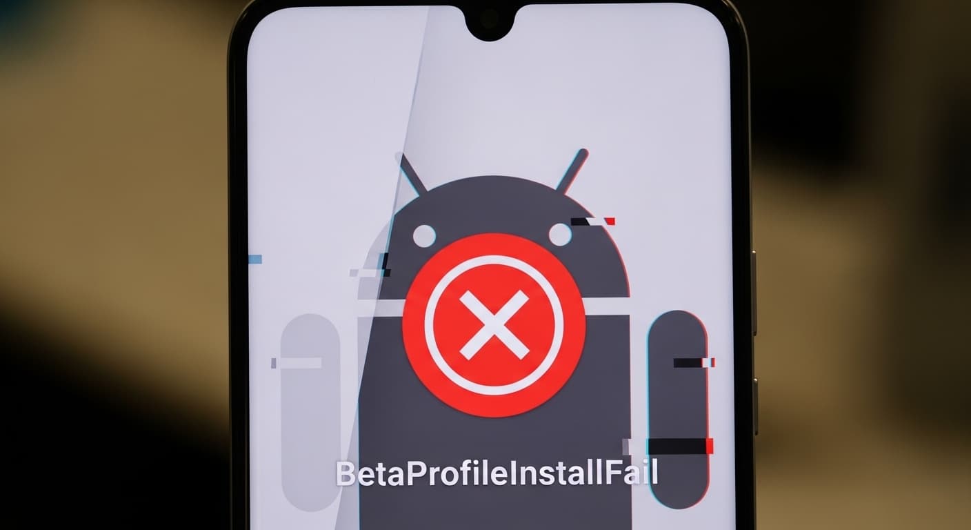 Error BetaProfileInstallFail: Android BetaProfileInstallFail Crash on Latest Devices 2026